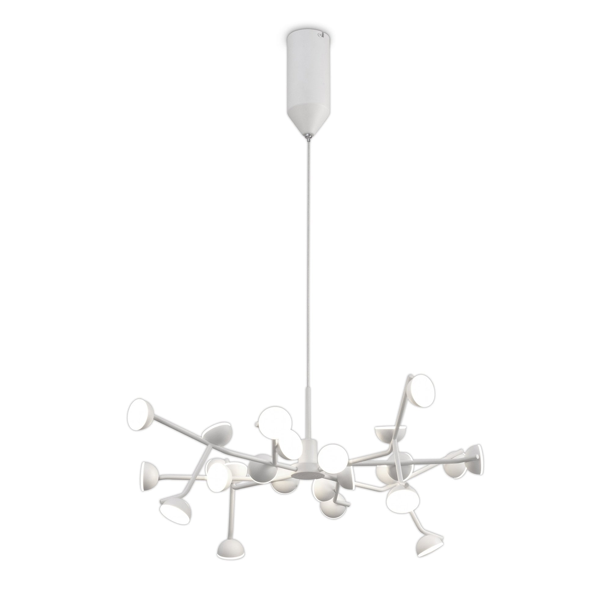 M8652 Adn 24 Light LED Pendant Dimmable White