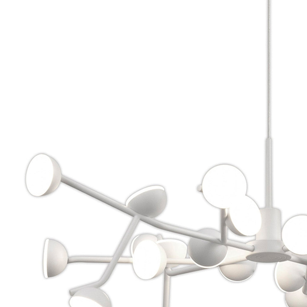 M8652 Adn 24 Light LED Pendant Dimmable White