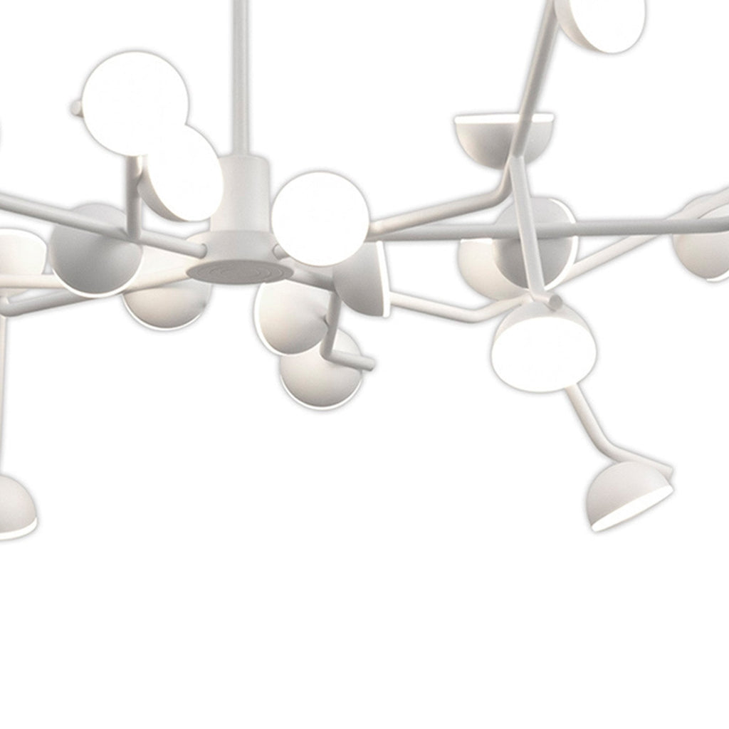 M8652 Adn 24 Light LED Pendant Dimmable White