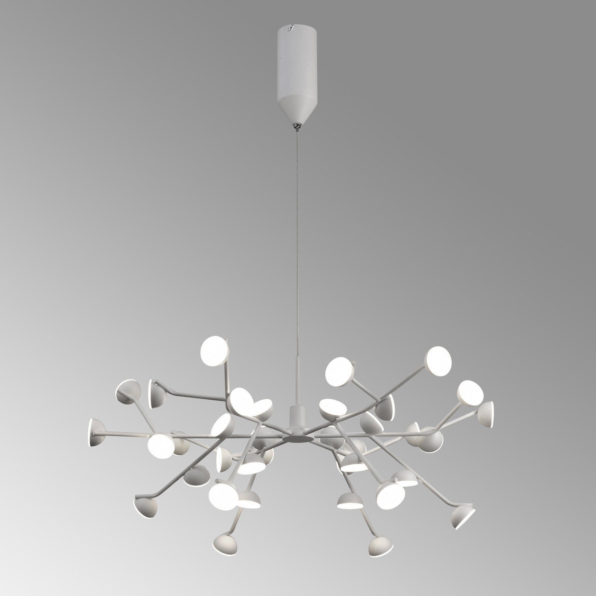 M8651 Adn 36 Light LED Pendant Dimmable White
