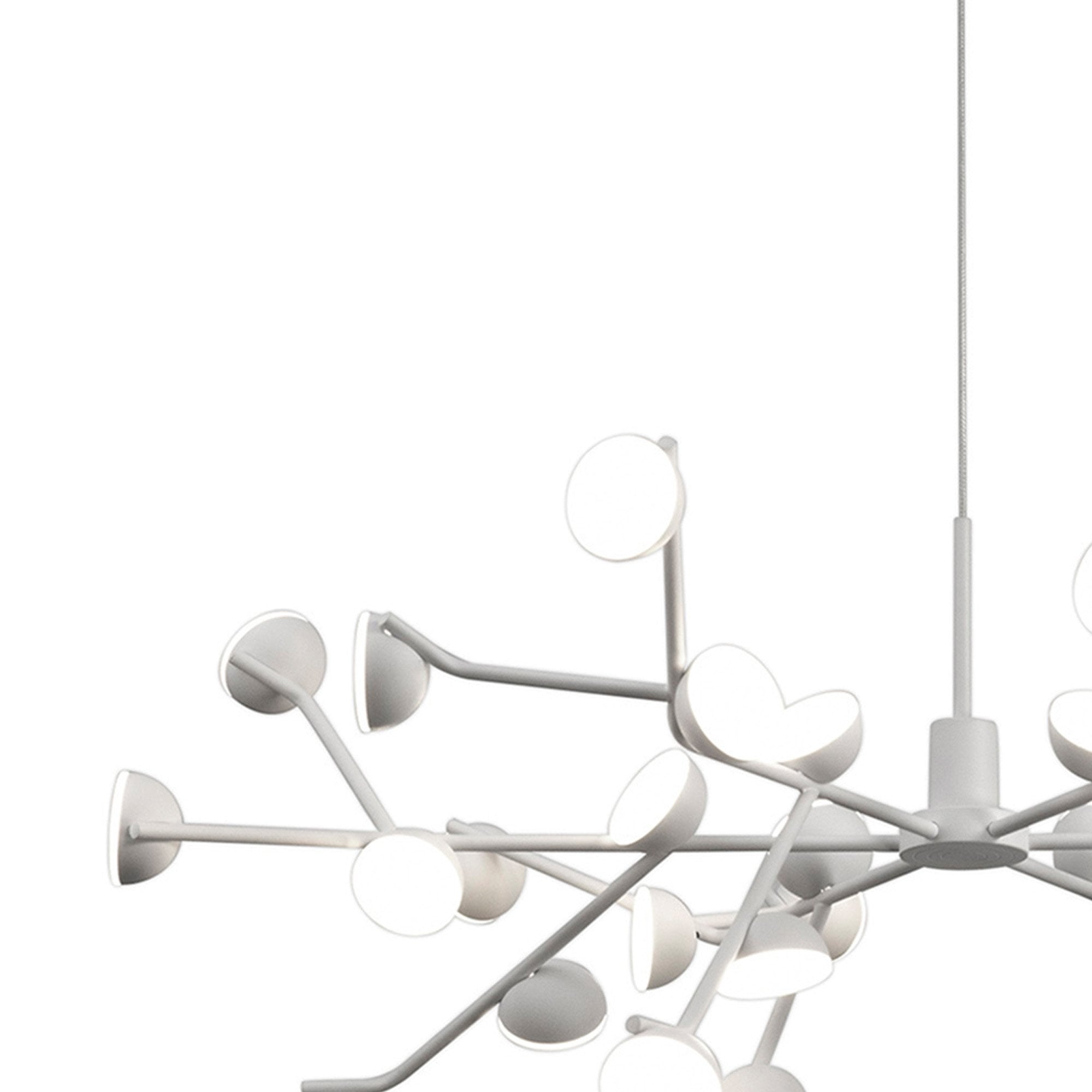 M8651 Adn 36 Light LED Pendant Dimmable White