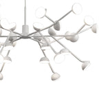 M8651 Adn 36 Light LED Pendant Dimmable White