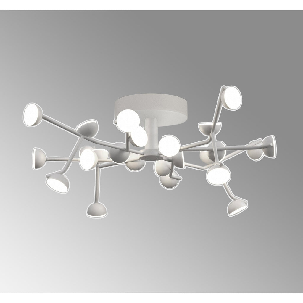 M8653 Adn 24 Light LED Ceiling Dimmable White