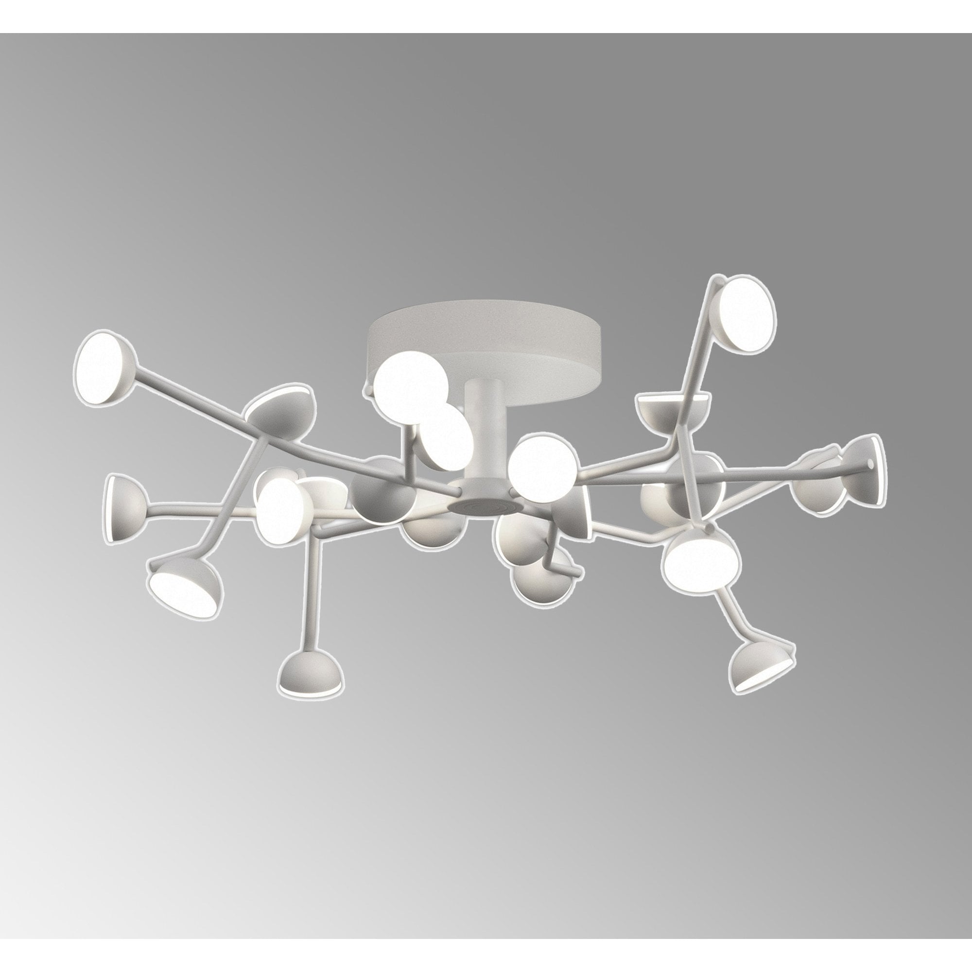 M8653 Adn 24 Light LED Ceiling Dimmable White