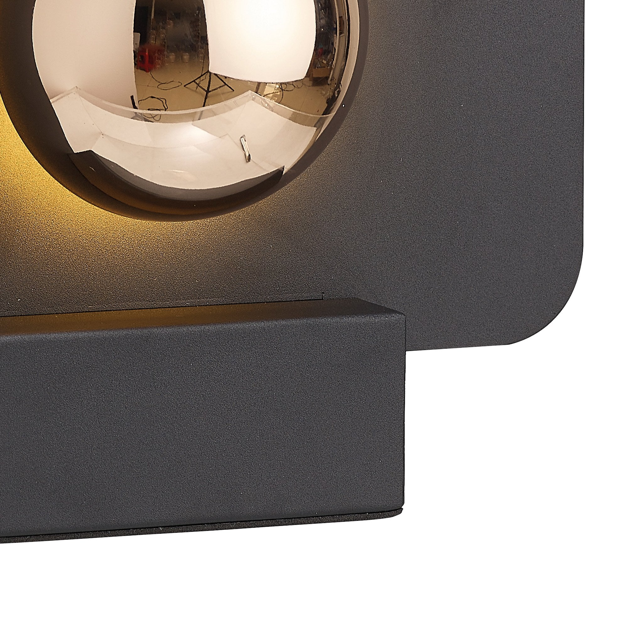 M8416 Alba 25cm LED Table Lamp Black/French Gold