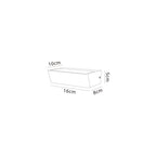 M8367 Altea Wall Lamp 15W LED 3000K Black