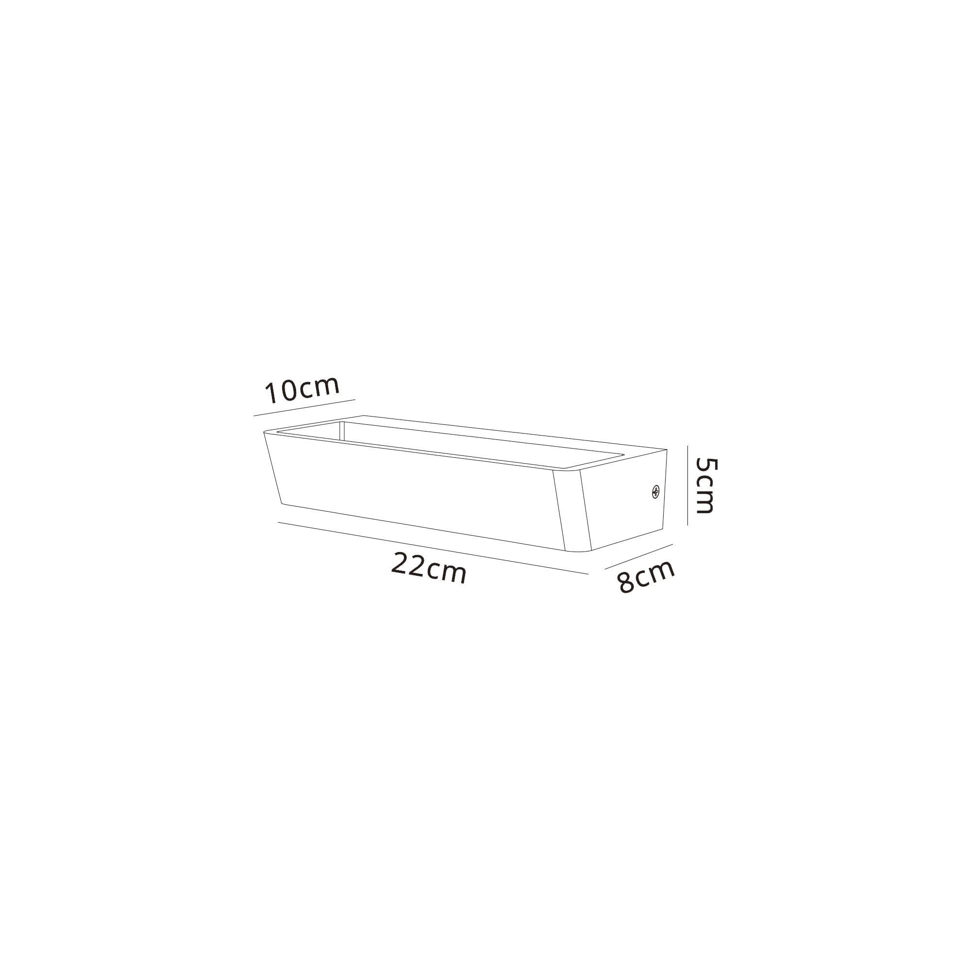 M8368 Altea Wall Lamp 21W LED 3000K Black