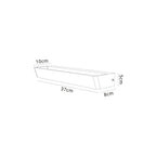M8369 Altea Wall Lamp 30W LED 3000K Black