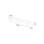 M8370 Altea Wall Lamp 40W LED 3000K Black