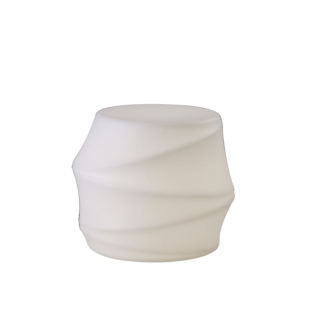 M3649 Bambu Outdoor Stool 1 Light Opal White