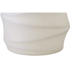 M3641 Bambu Outdoor Table 2 Light Opal White/Clear Glass