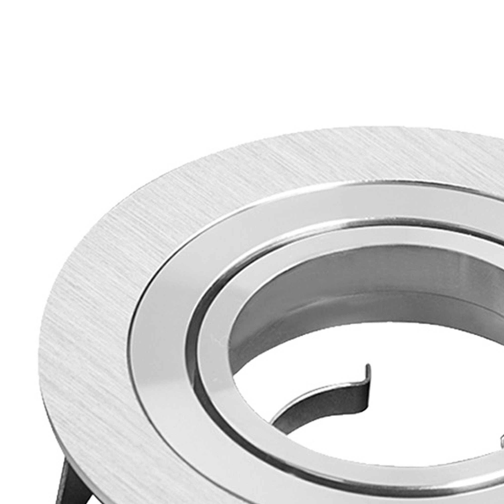 M7740 Basico GU10 Downlight 9.5cm Round Satin Nickel