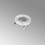 M7742 Basico GU10 Downlight 9.5cm Round Aluminium