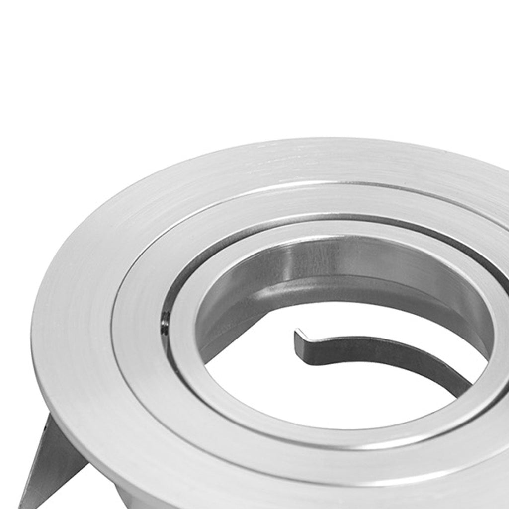 M7742 Basico GU10 Downlight 9.5cm Round Aluminium
