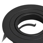 M7743 Basico GU10 Downlight 9.5cm Round Black