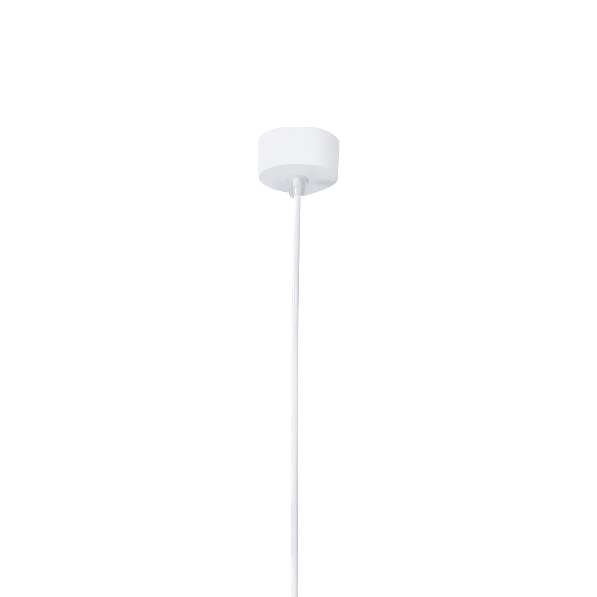 M8355 Bolonia 1 Light LED Pendant White