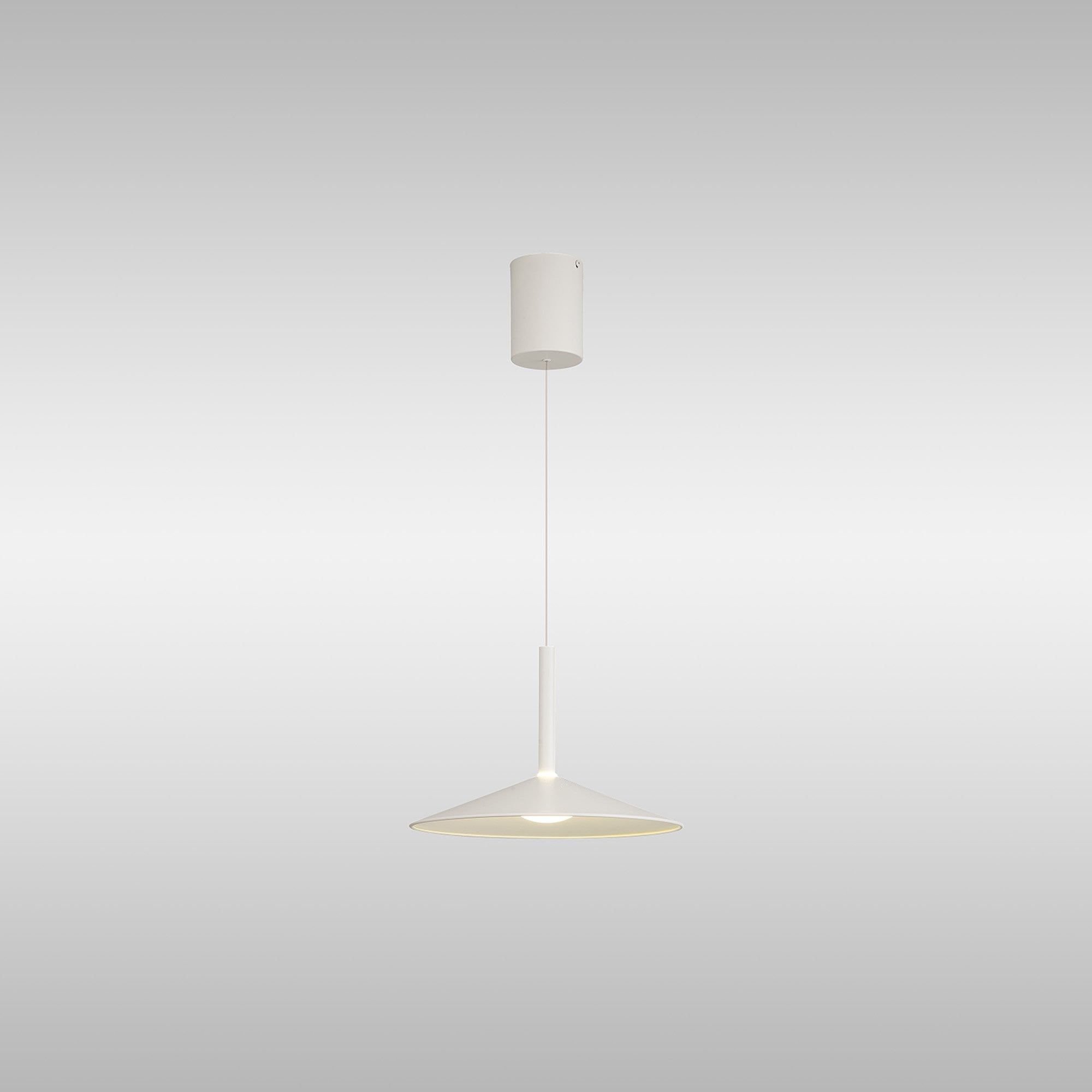 M7894 Calice 32cm Rise And Fall LED Pendant White