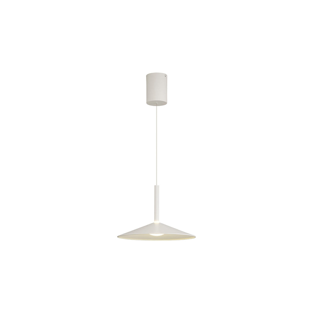 M7894 Calice 32cm Rise And Fall LED Pendant White