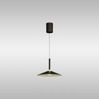 M7895 Calice 32cm Rise And Fall LED Pendant Black/White (S)