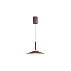 M7896 Calice 32cm Rise And Fall LED Pendant Coffee/White