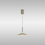 M7897 Calice 32cm Rise And Fall LED Pendant Grey/White (S)