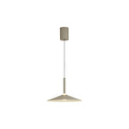 M7897 Calice 32cm Rise And Fall LED Pendant Grey/White (S)