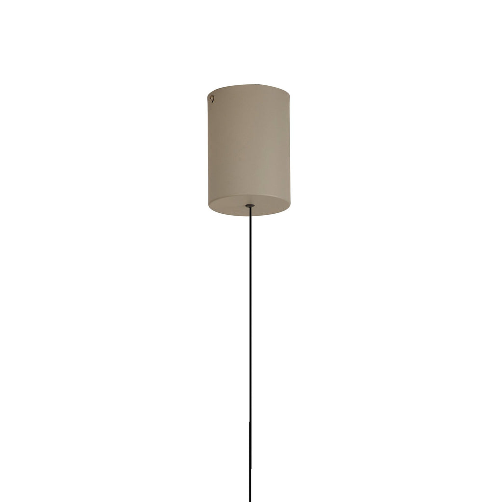 M7897 Calice 32cm Rise And Fall LED Pendant Grey/White (S)