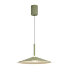 M7898 Calice 48cm Rise And Fall LED Pendant Green/White