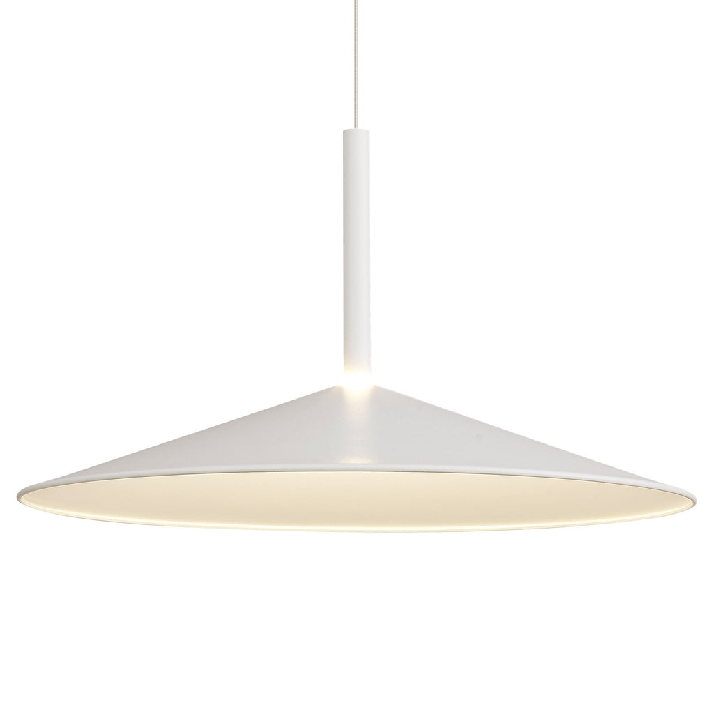 M7890 Calice 48cm Rise And Fall LED Pendant White