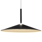 M7891 Calice 48cm Rise And Fall LED Pendant Black/White