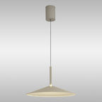 M7893 Calice 48cm Rise And Fall LED Pendant Grey/White