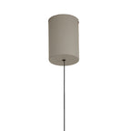 M7893 Calice 48cm Rise And Fall LED Pendant Grey/White