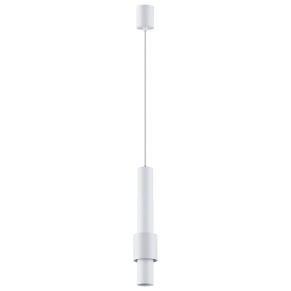 M8564 Clifton 1 Light LED Recessed Pendant White