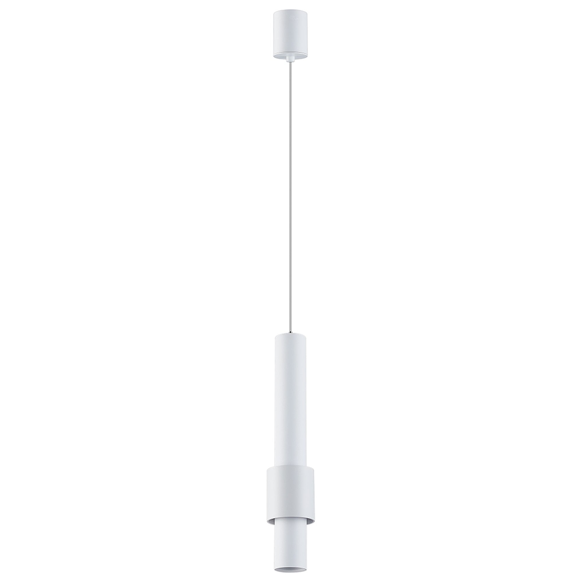 M8564 Clifton 1 Light LED Recessed Pendant White