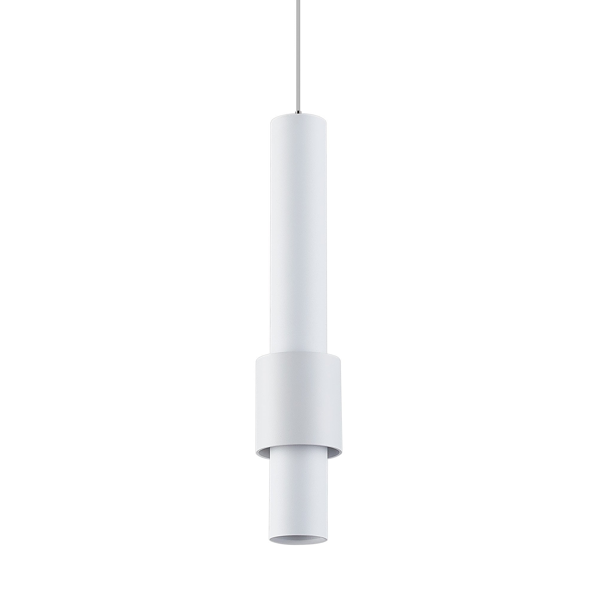 M8564 Clifton 1 Light LED Recessed Pendant White