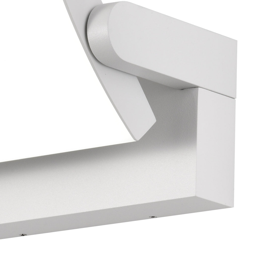 M8470 Cooper Outdoor LED Wall Lamp Adjustable White