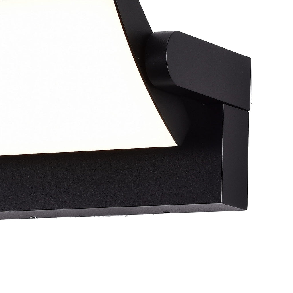 M8471 Cooper Outdoor LED Wall Lamp Adjustable Black