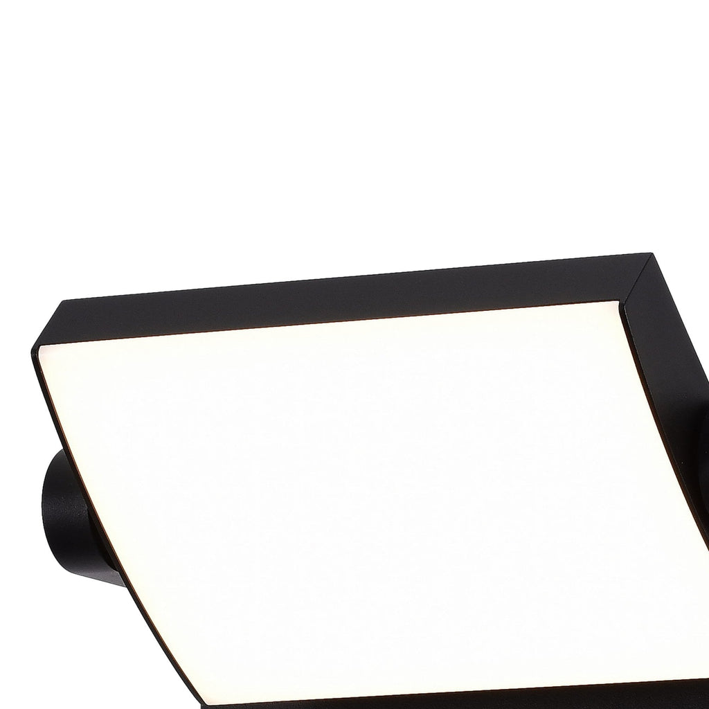 M8471 Cooper Outdoor LED Wall Lamp Adjustable Black