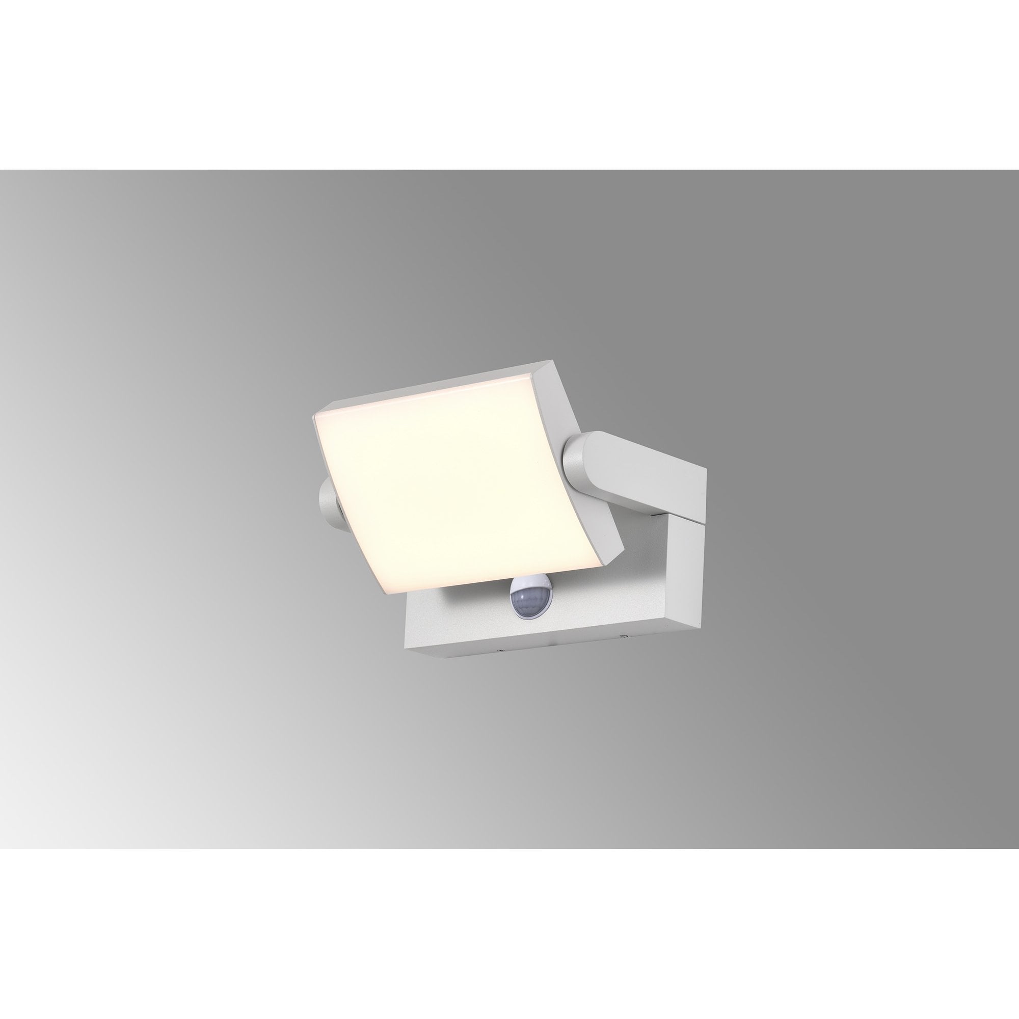 M8472 Cooper Outdoor LED Motion Sensor Wall Lamp Adjustable White