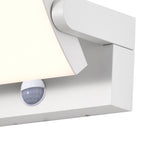 M8472 Cooper Outdoor LED Motion Sensor Wall Lamp Adjustable White