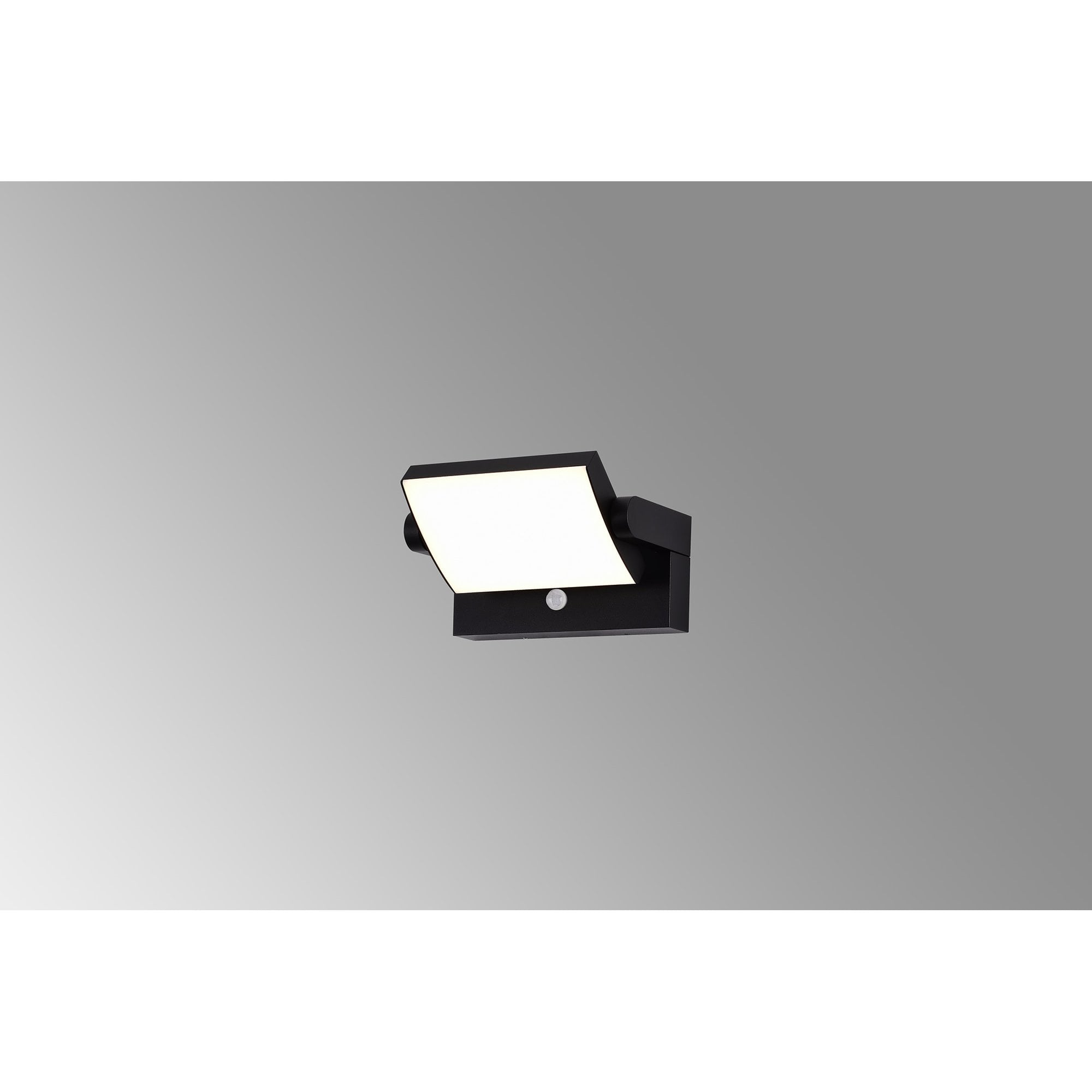 M8473 Cooper Outdoor LED Motion Sensor Wall Lamp Adjustable Black
