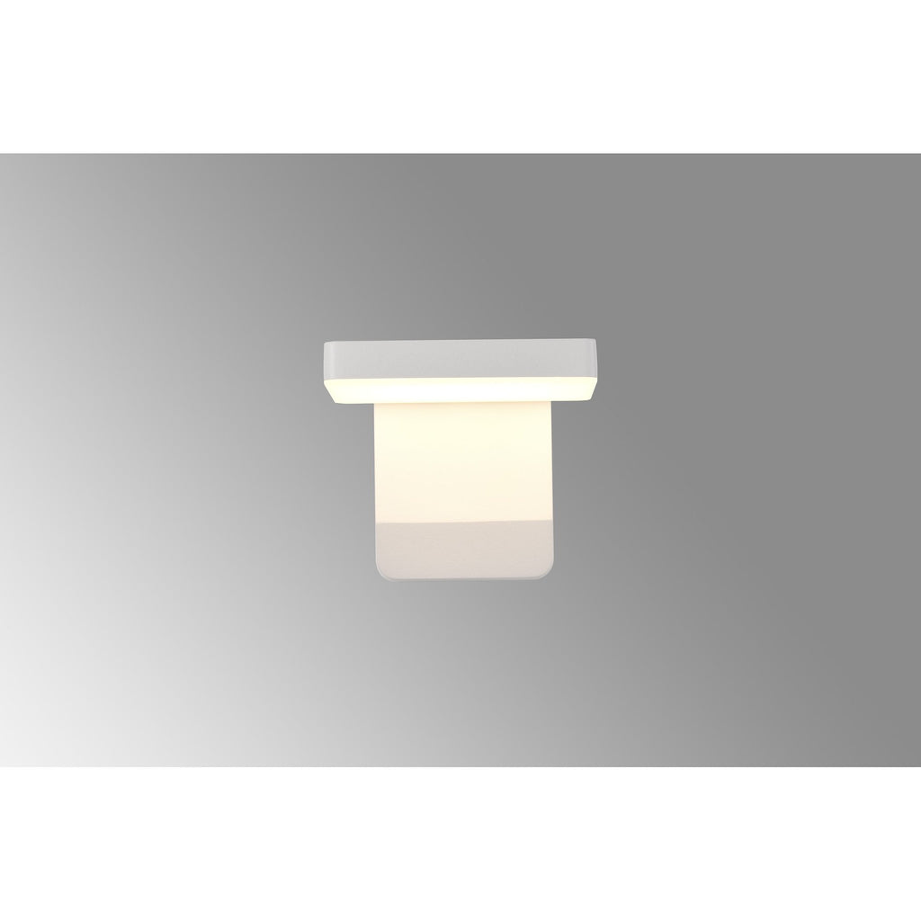 M8474 Cooper Outdoor LED Wall Lamp White