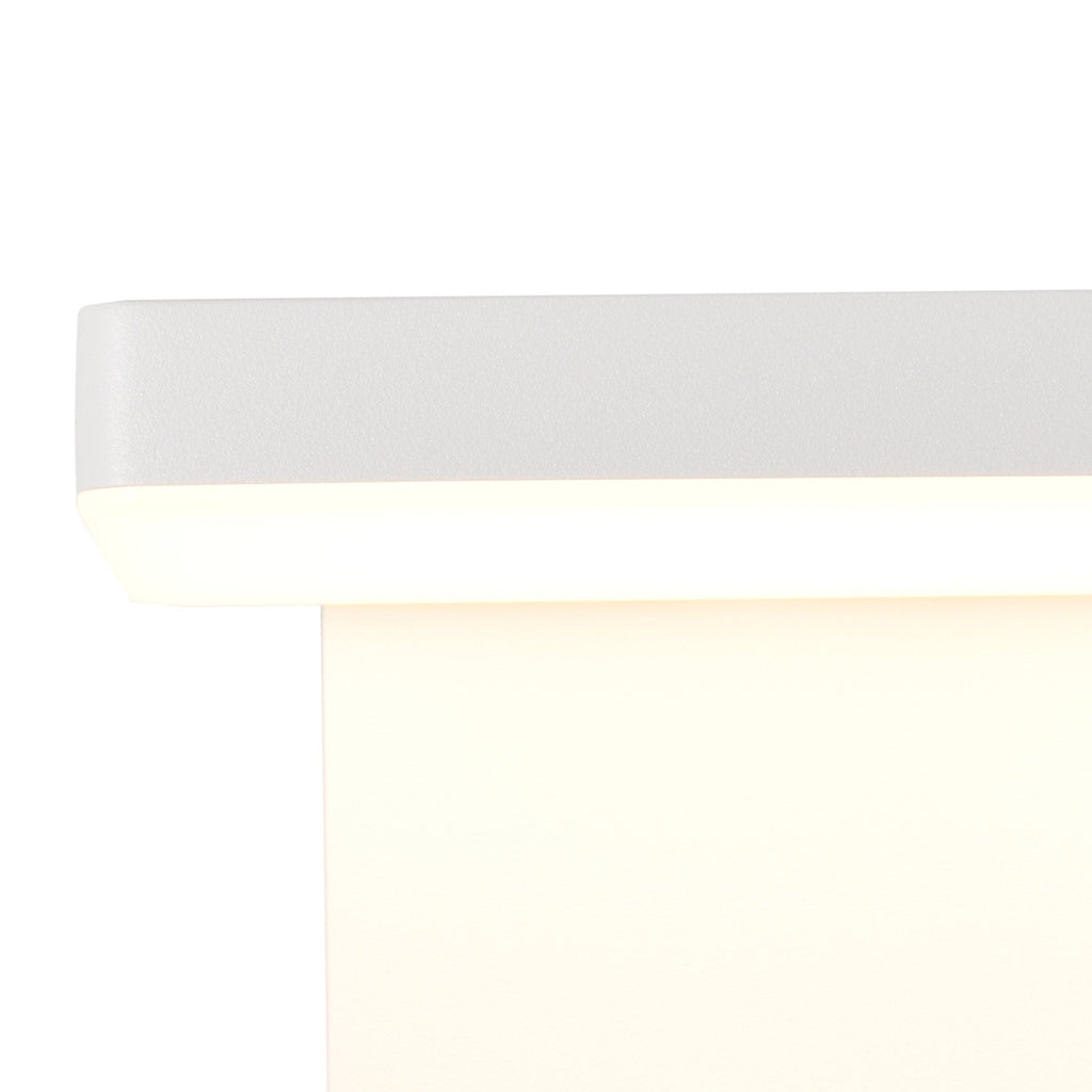 M8474 Cooper Outdoor LED Wall Lamp White