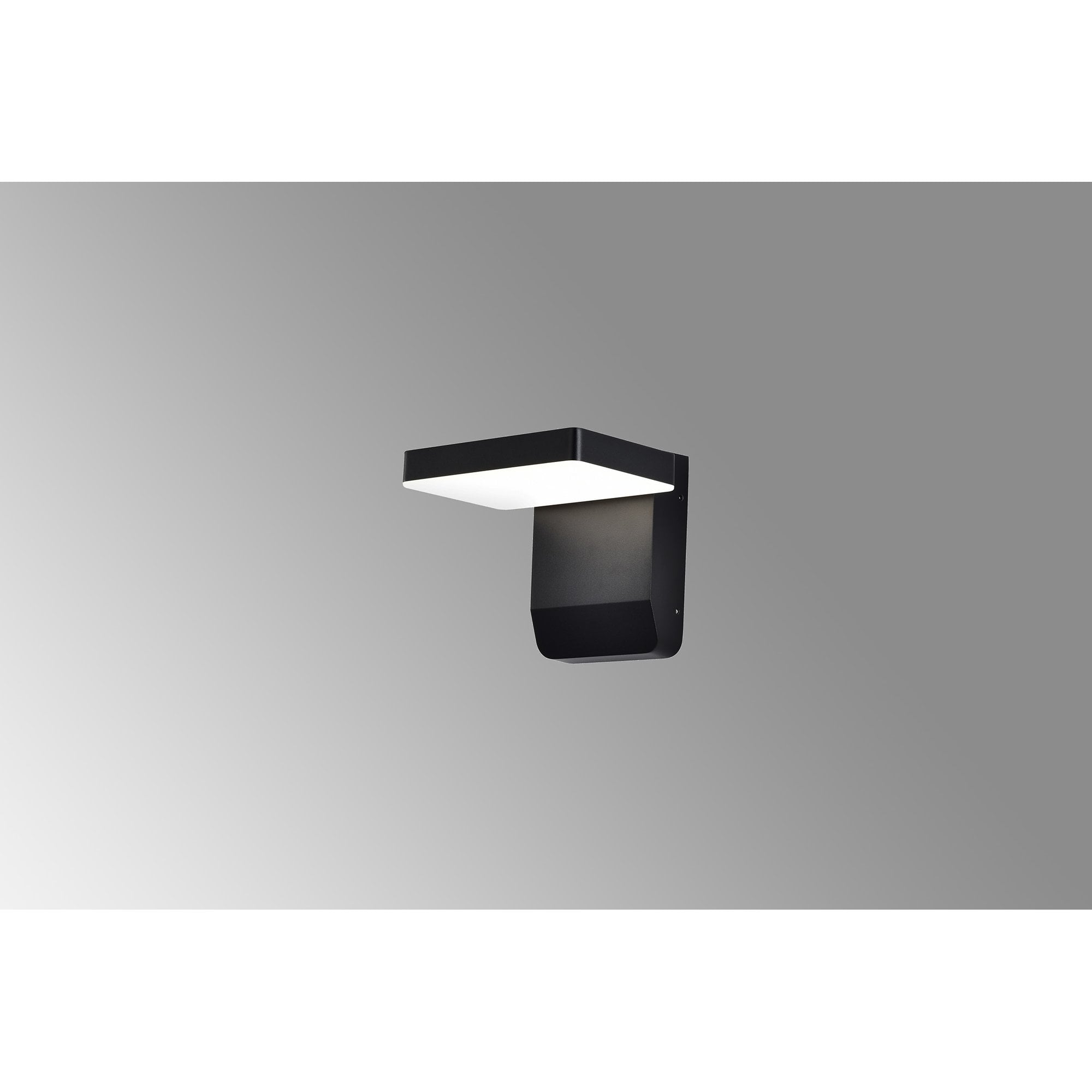M8475 Cooper Outdoor LED Wall Lamp Black
