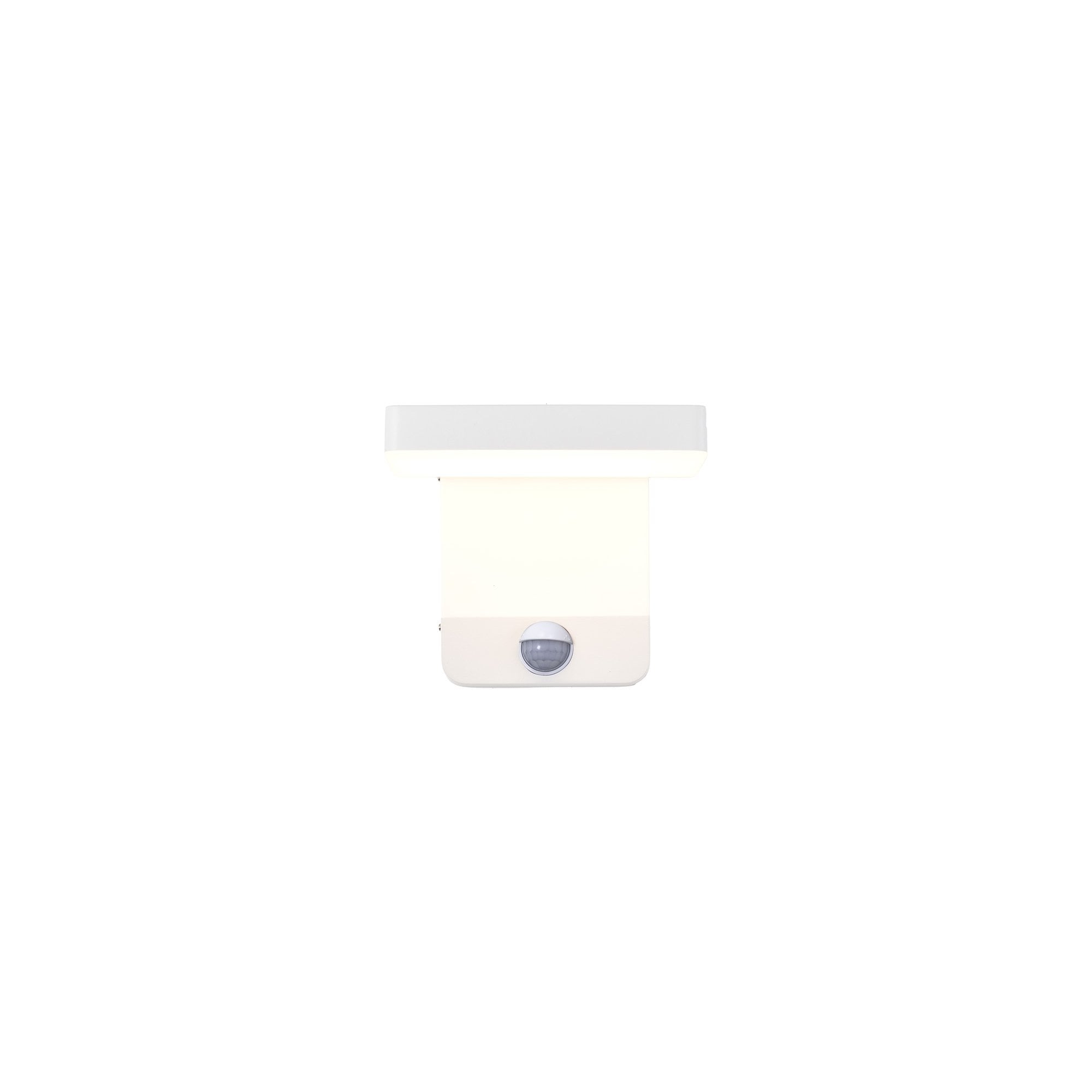 M8476 Cooper Outdoor LED Motion Sensor Wall Lamp White
