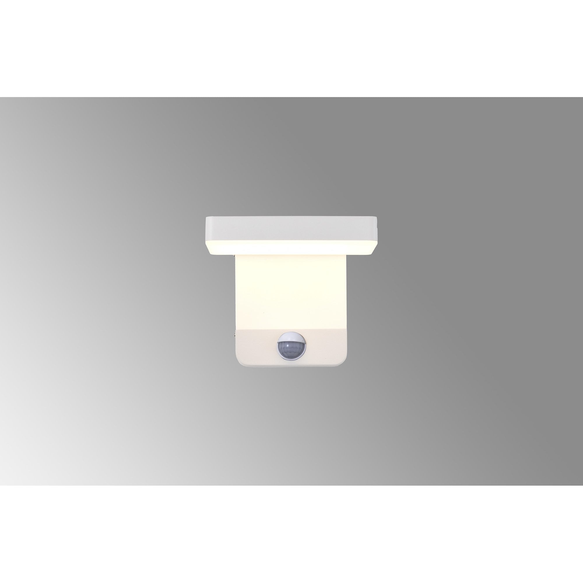 M8476 Cooper Outdoor LED Motion Sensor Wall Lamp White