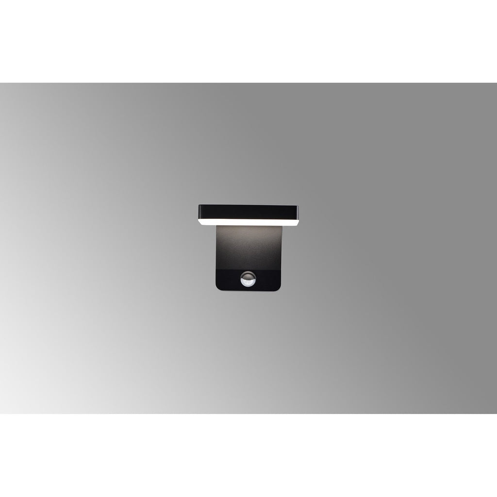 M8477 Cooper Outdoor LED Motion Sensor Wall Lamp Black