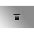 M8477 Cooper Outdoor LED Motion Sensor Wall Lamp Black