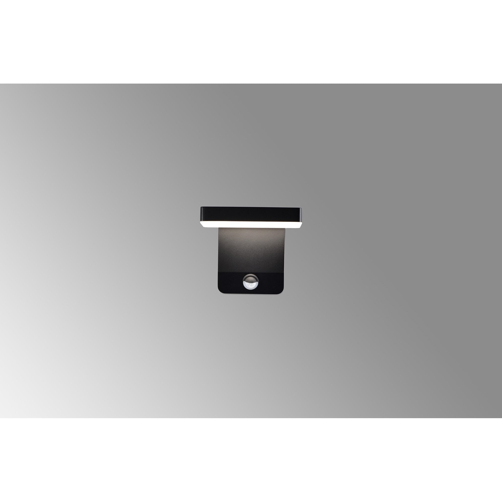 M8477 Cooper Outdoor LED Motion Sensor Wall Lamp Black
