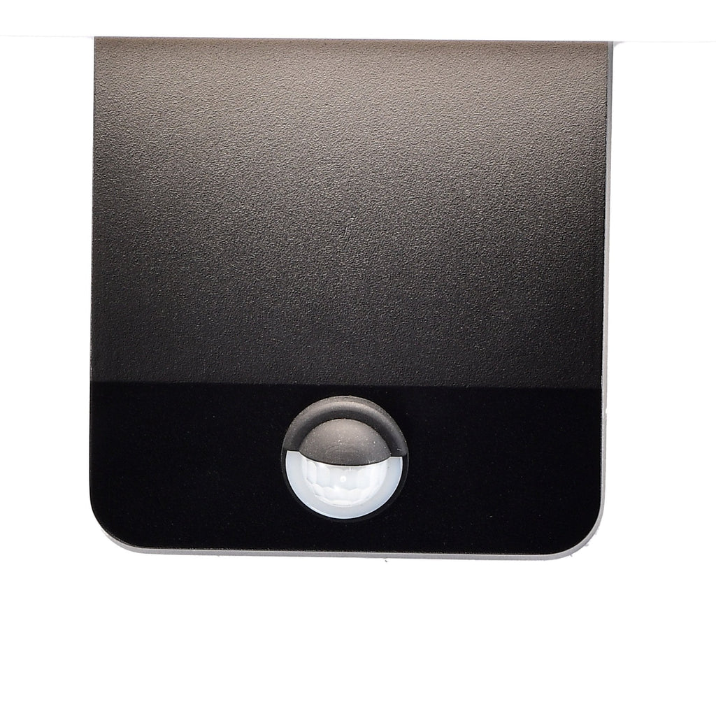 M8477 Cooper Outdoor LED Motion Sensor Wall Lamp Black